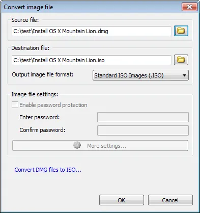 convert dmg to iso