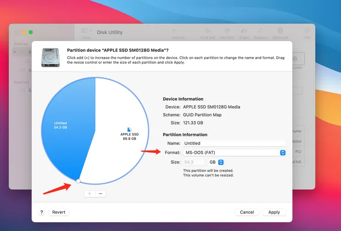 Create Windows Partition on Mac