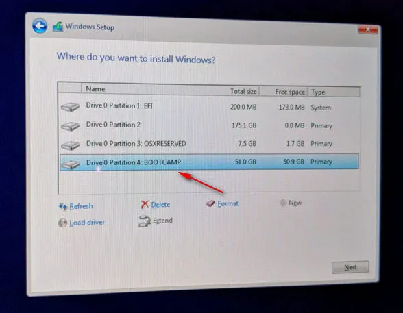 Install Windows 10 on Mac via Boot Camp