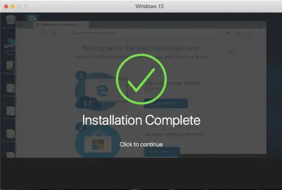 Install Windows 10 on Mac Parallets Desktop