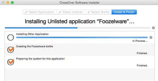 CrossOver Mac Install Windows App