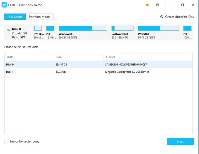 EaseUS Disk Copy Pro