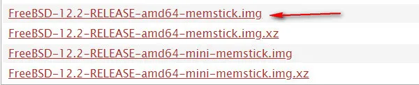 FreeBSD Img Release File