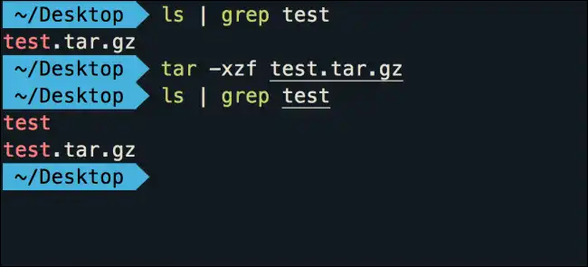 Extract tar.gz via gnuzip