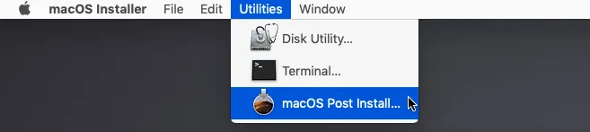 macOS Post Install