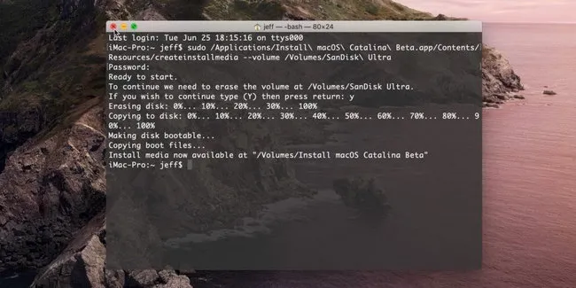 boot macos catalina booatble usb