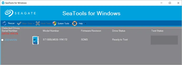 Seagate SeaTools
