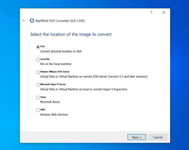 StarWind V2V Converter