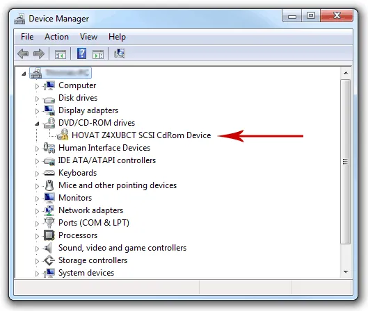 Unknown Device Windows 7