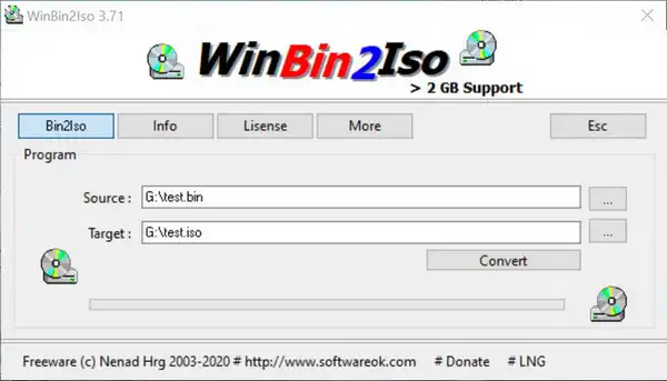 WinBin2Iso