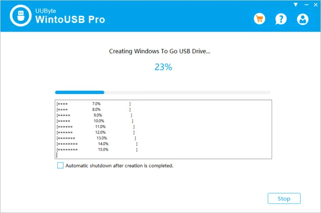 WintoUSB Pro Settings for Windows 11