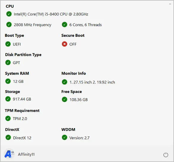 Affinity11