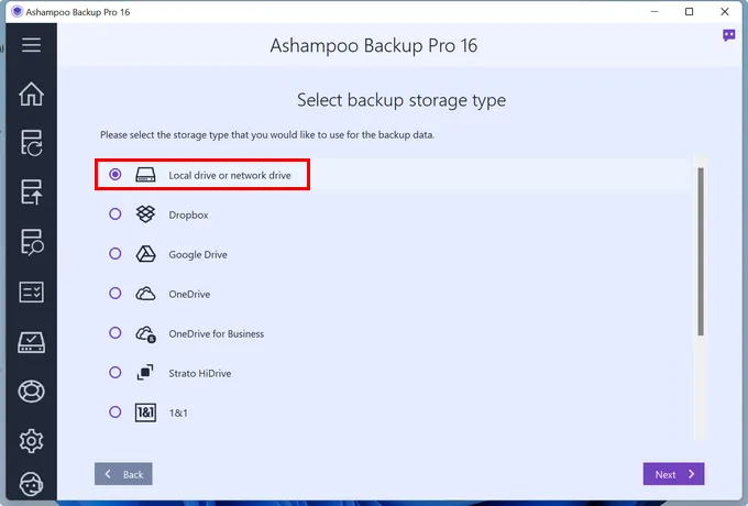 Ashampoo Backup Pro 16