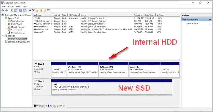 Disk Management Utility