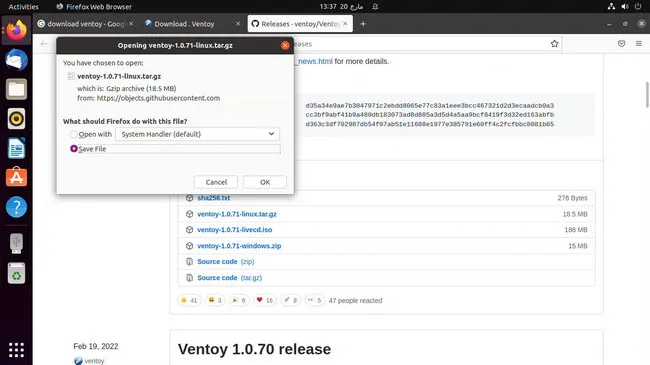 Download Ventoy for Linux