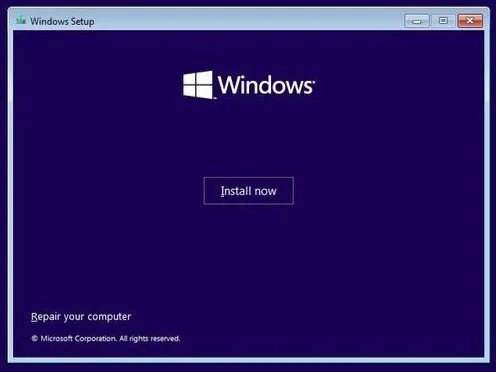 Install Now Windows 11 Install
