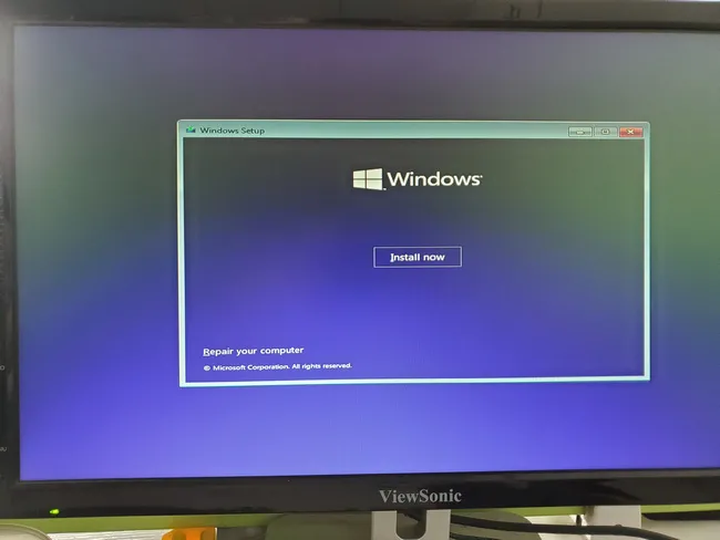 Windows 11 Install Wizard