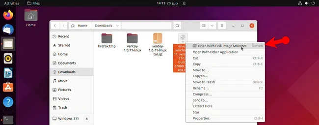 Mount ISO Ubuntu Linux