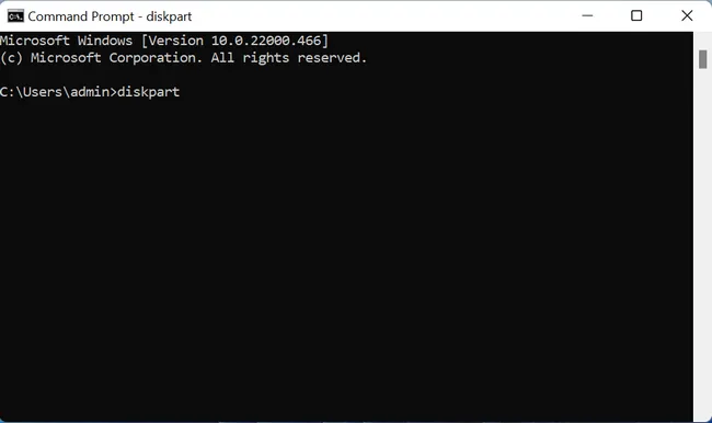diskpart Windows 11