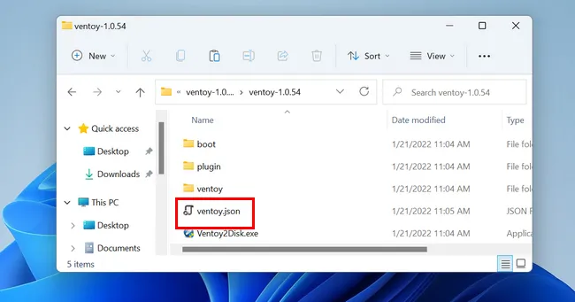 Bypass Windows 11 Checks Ventoy