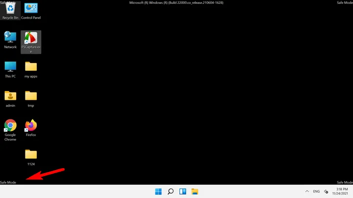 Windows 11 in Safe Mode