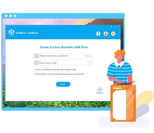 Masterizzare ISO Linux LiteBoot