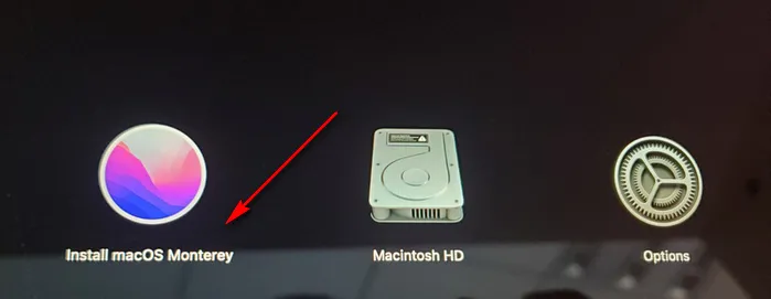 Unità USB avviabile di macOS Monterey