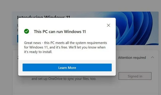 App Controllo della salute del PC