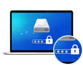 パスワードでアンロック