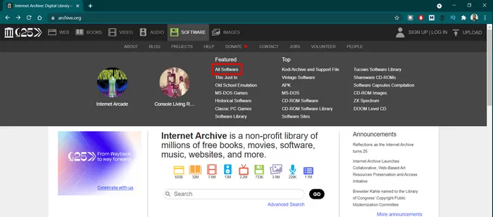 Archive.orgからWindows 11 ISOをダウンロード