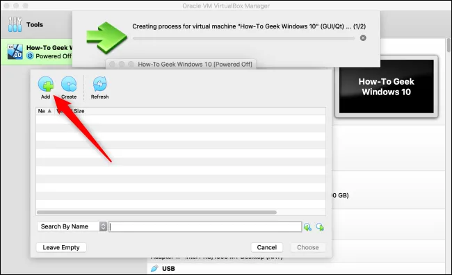 Maak Windows Virtual Machine Mac