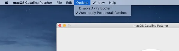 Post-installatiepatch toepassen