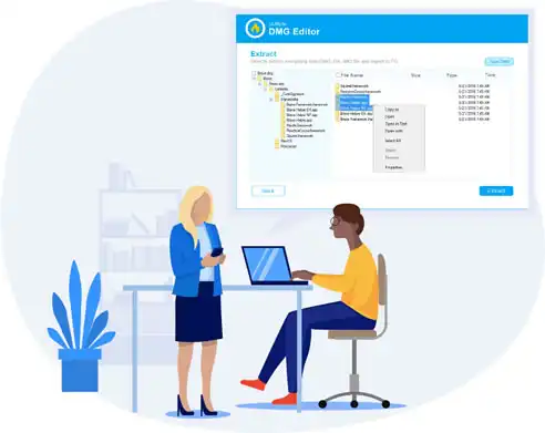 inhoud extraheren uit DMG