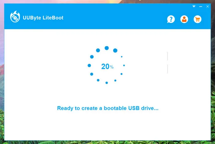 UUByte Boot Voeg Linux ISO toe