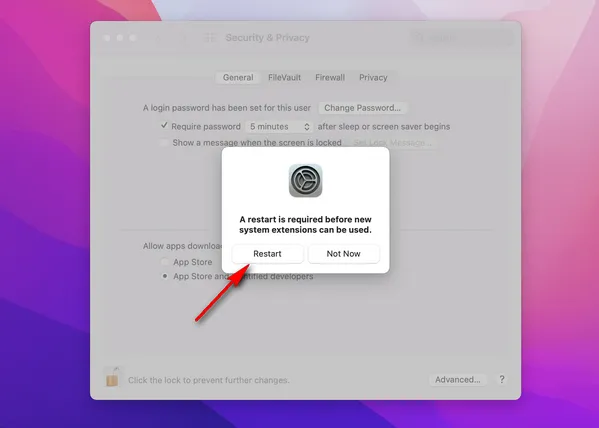 Mac opnieuw opstarten