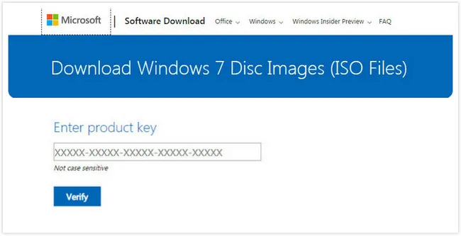 下載Windows 7 ISO