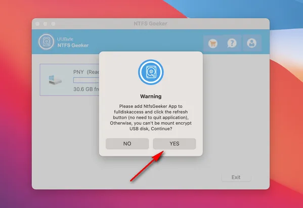 NTFS Geeker 完整磁盤訪問